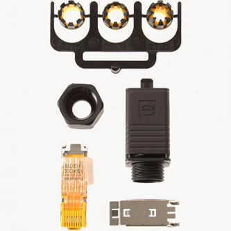 Axis Communications SPARE CONN PUSH PULL PLUG IDC-8 IP67